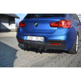 Диффузор заднего бампера на BMW 1 F20 M-Power рестайл